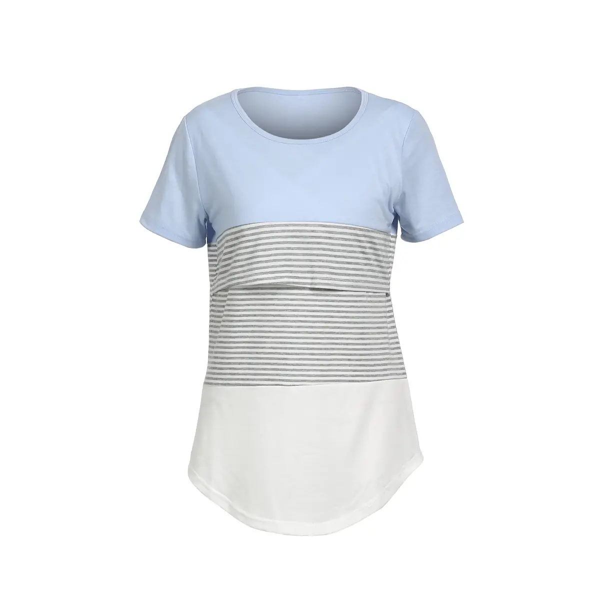 Spring 2023 Striped T-Shirt for Women Pregnant - Image 5