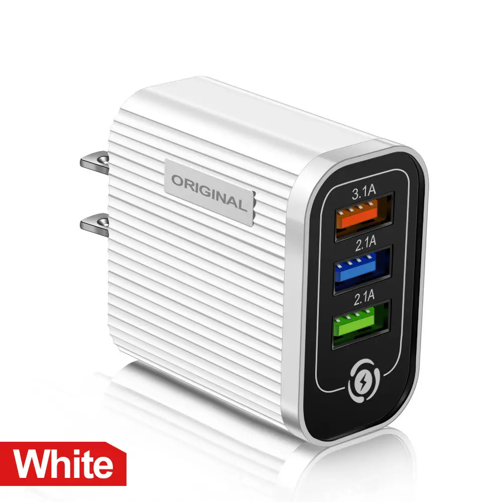 3 USB 2.1 A Smart Travel Charging Head - Image 2