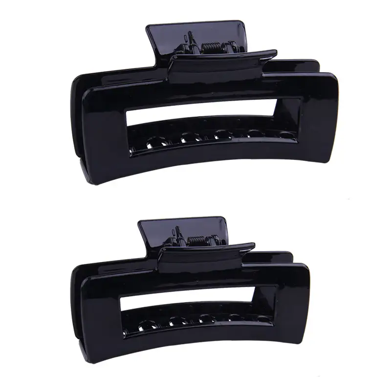 Clear Square Hairpin Clip for Head and Bath - Image 14