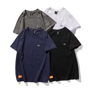Men Tie Dye Loose Sleeve T-Shirt Light Blue — feature 10
