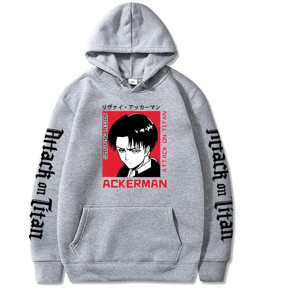 Cross-Brand Attack on Titan Hoodie Black Youth - Image 4