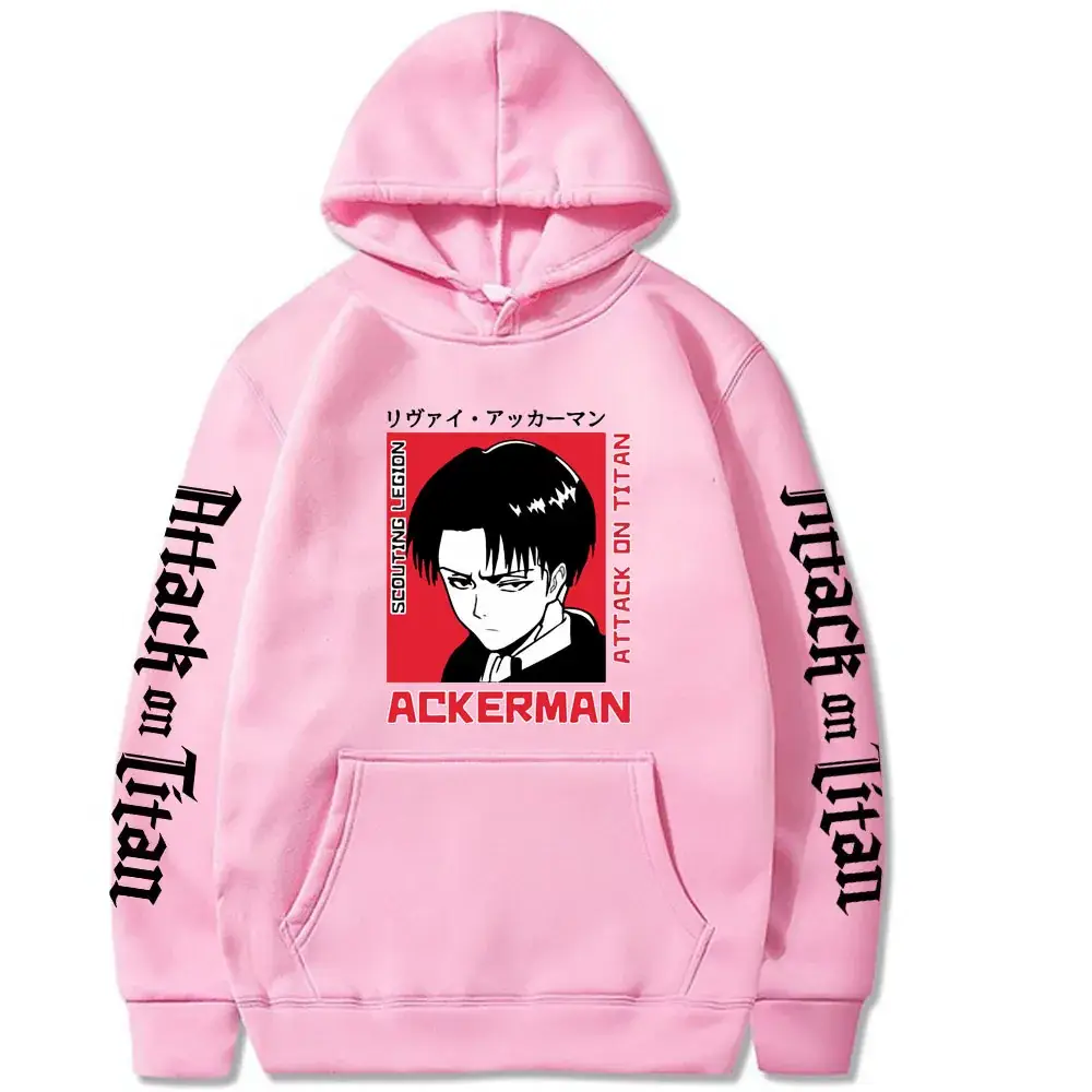 Cross-Brand Attack on Titan Hoodie Black Youth - Image 6