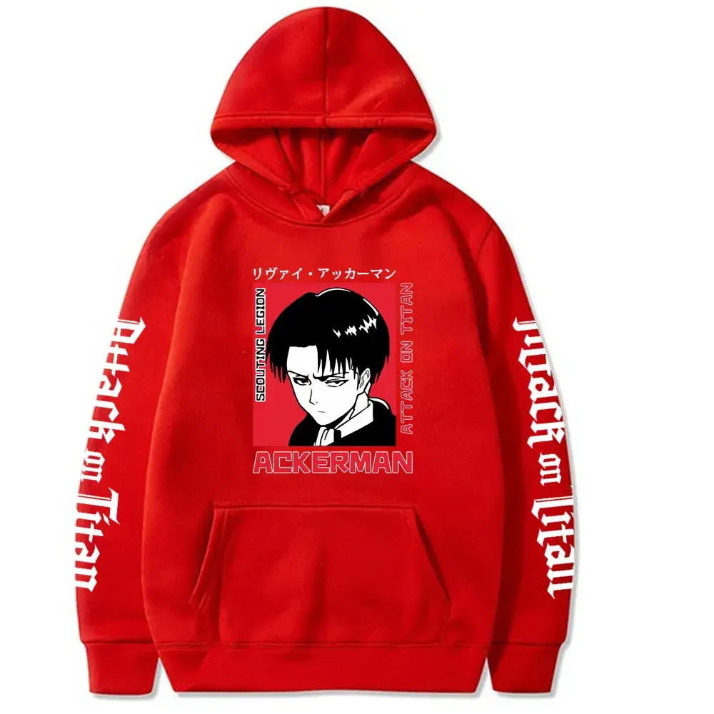 Cross-Brand Attack on Titan Hoodie Black Youth - Image 3