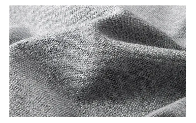 Men's Black Knit Vest with 7200 Test — feature 6