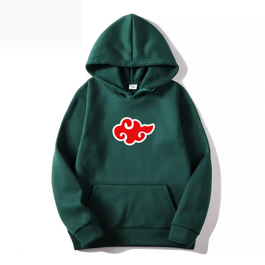 Men's Black Naruto Sasuke Hoodie Set Autumn Winter - Image 7