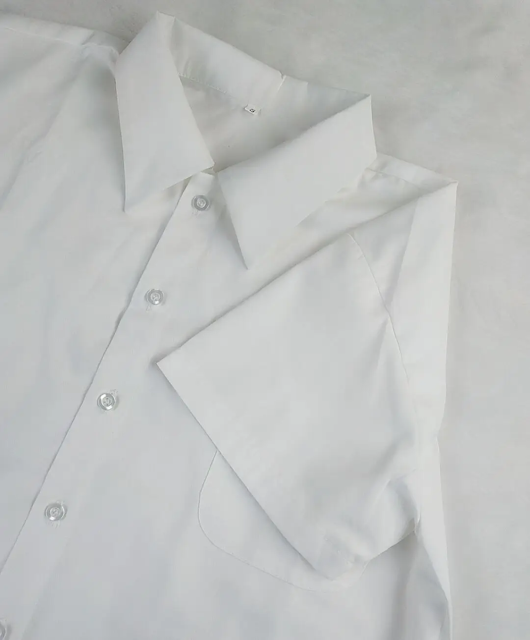 Women Plaid Bow Shirt White Bow Accessory