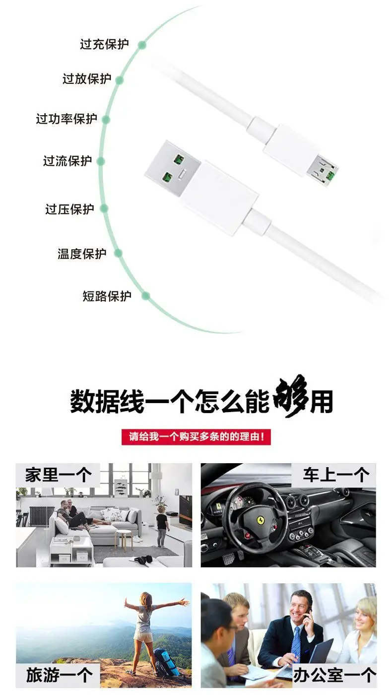 OPPO15 Charger 20W Flashing Head 4A Trapezoidal Data Line — feature 10