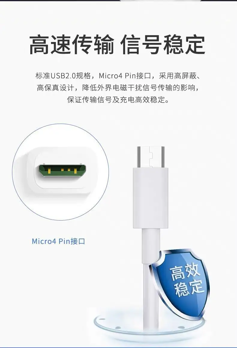 OPPO15 Charger 20W Flashing Head 4A Trapezoidal Data Line — feature 8