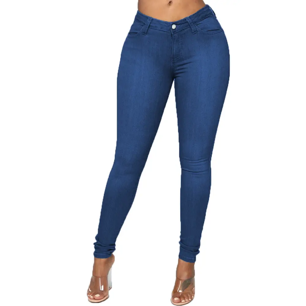 Women Skinny Jeans Slim Fit Black Plus Size
