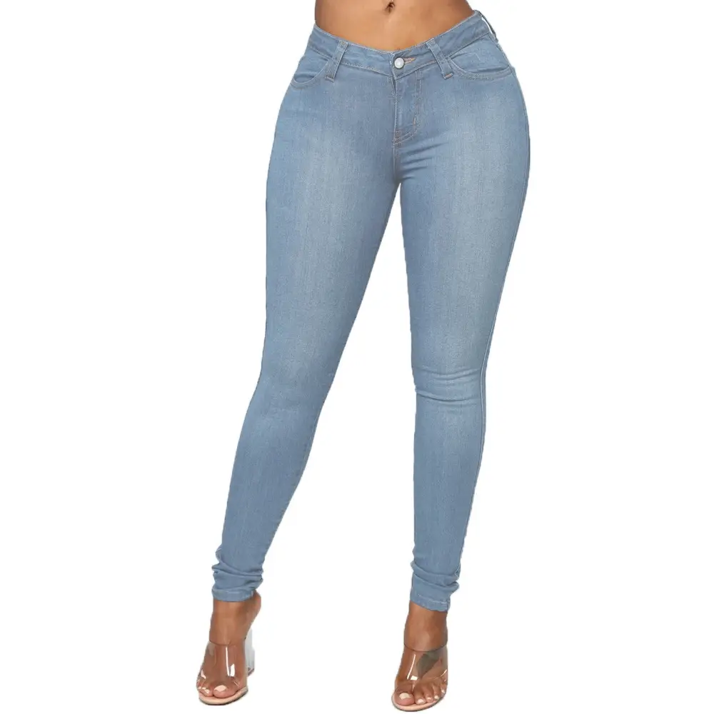 Women Skinny Jeans Slim Fit Black Plus Size