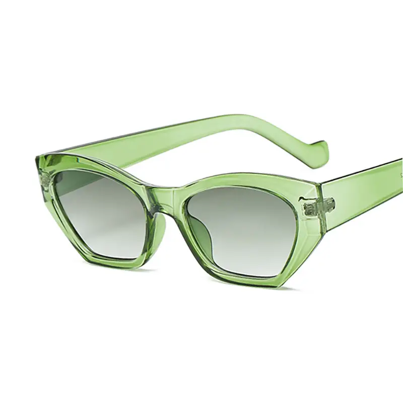 2021 Cat's Eye Sunglasses Women Pink Gradient All Match