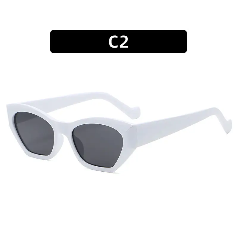 2021 Cat's Eye Sunglasses Women Pink Gradient All Match
