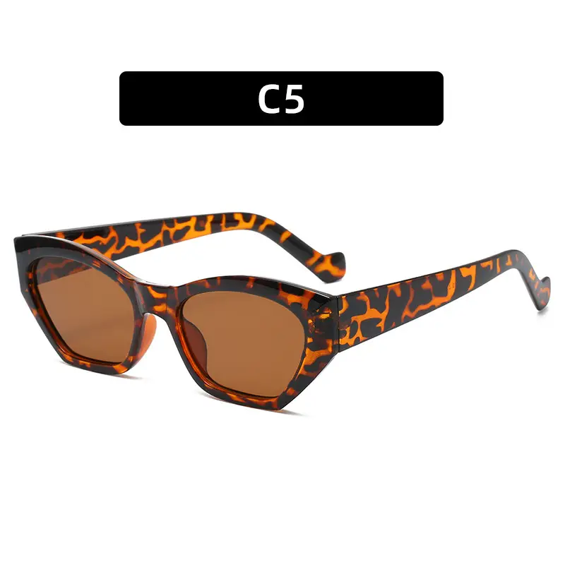 2021 Cat's Eye Sunglasses Women Pink Gradient All Match