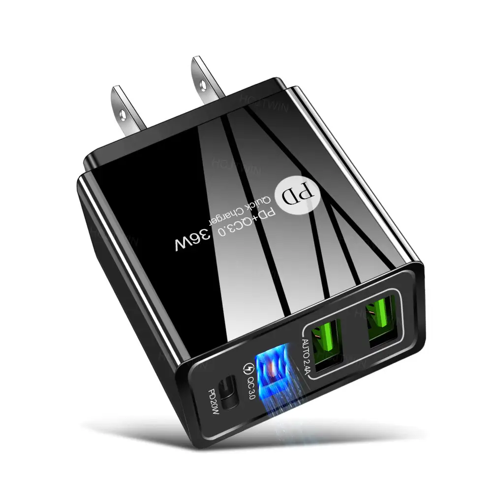 Multi USB PD20W Charging Pad with 2x USB-C Ports - Image 2
