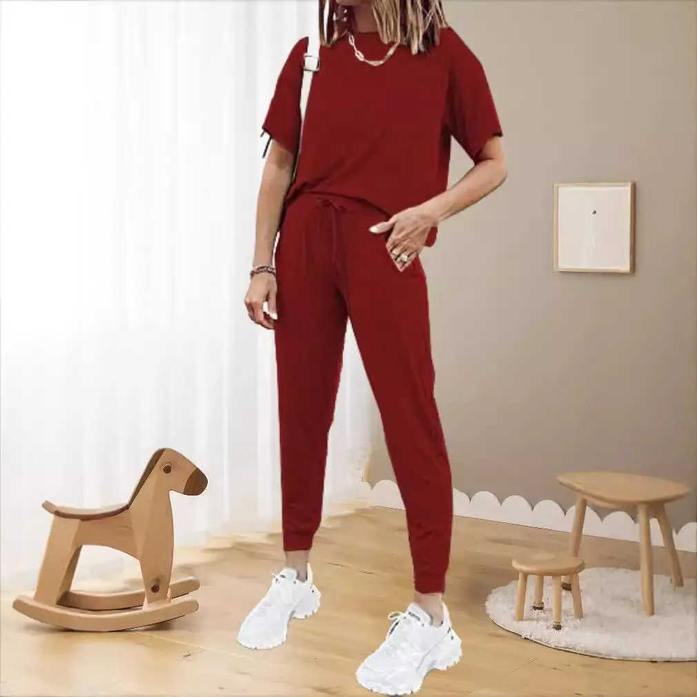 Women Light Yellow Casual Track Suit 2025 - Image 13