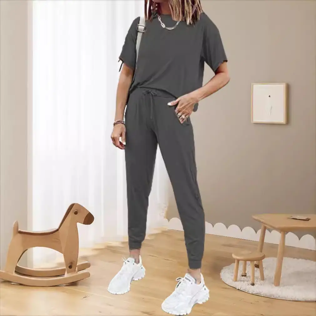 Women Light Yellow Casual Track Suit 2025 - Image 14