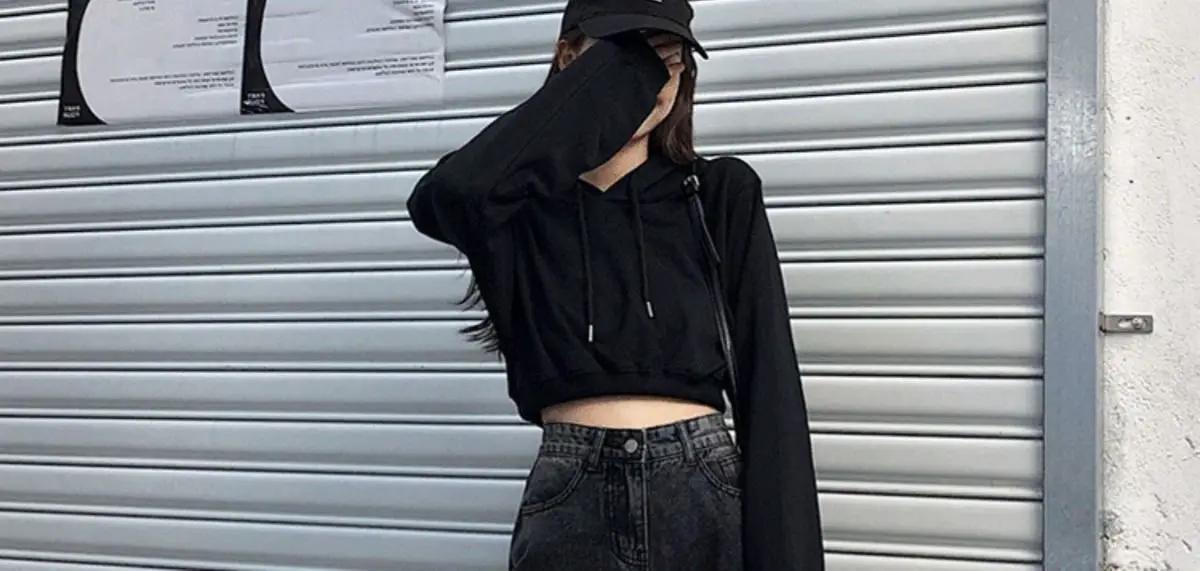 885 Gray Jeans 2022 New Korean Style Wide-leg Pants — feature 15