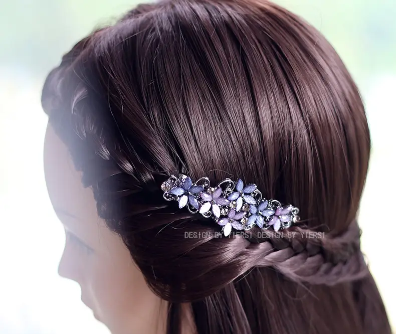 Retro Elegant Rhinestone Hair Clip for Women — feature 10