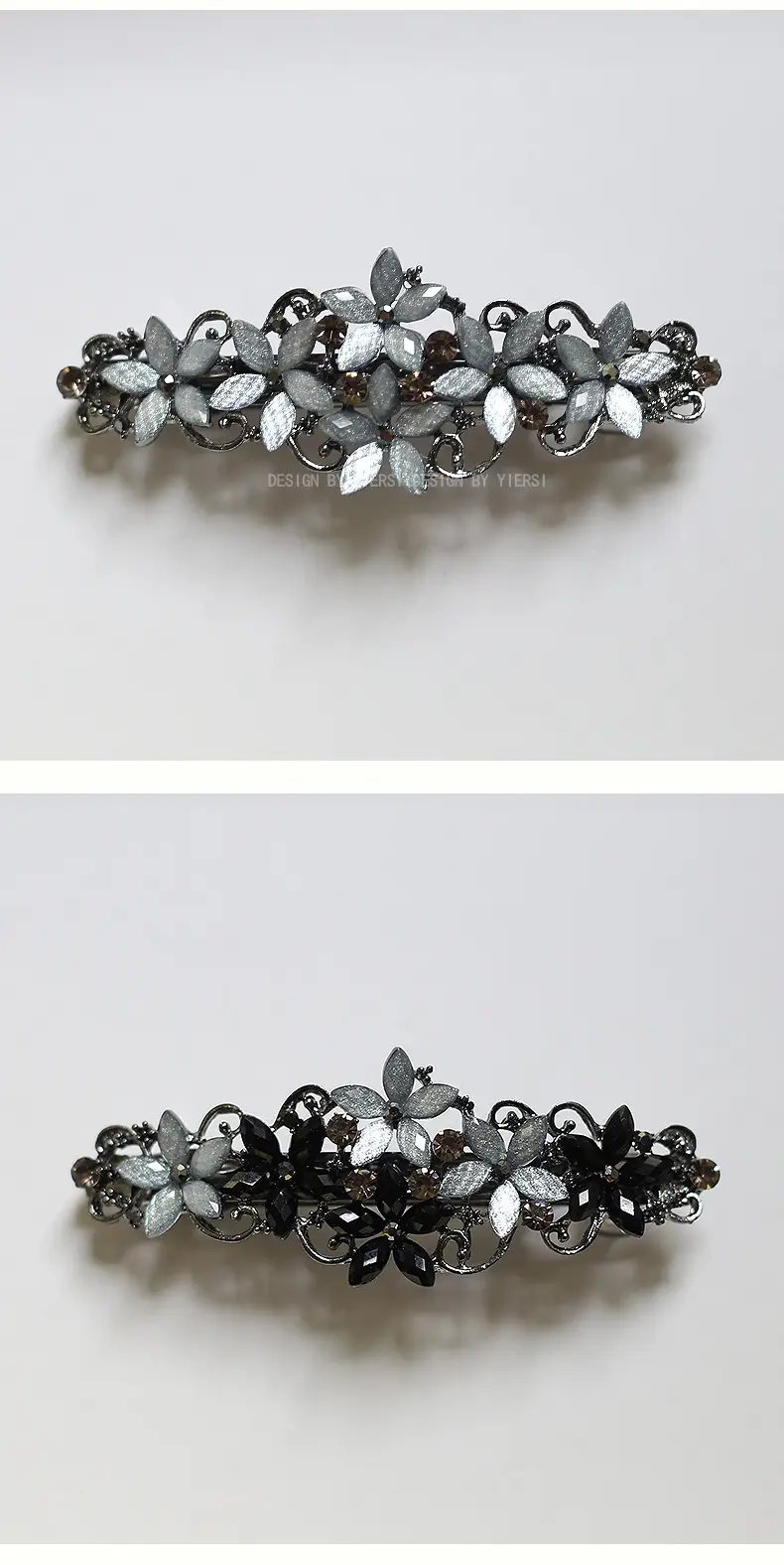 Retro Elegant Rhinestone Hair Clip for Women — feature 11
