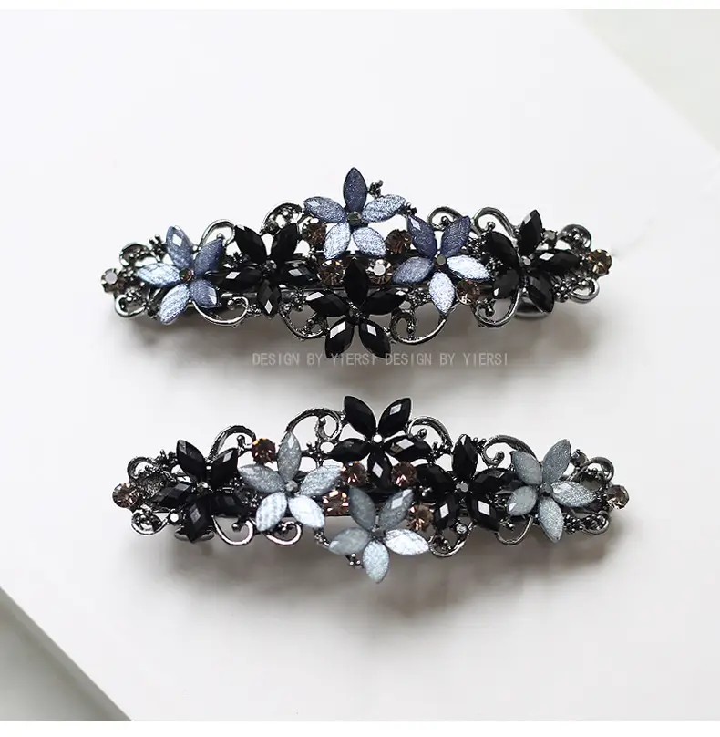 Retro Elegant Rhinestone Hair Clip for Women — feature 6