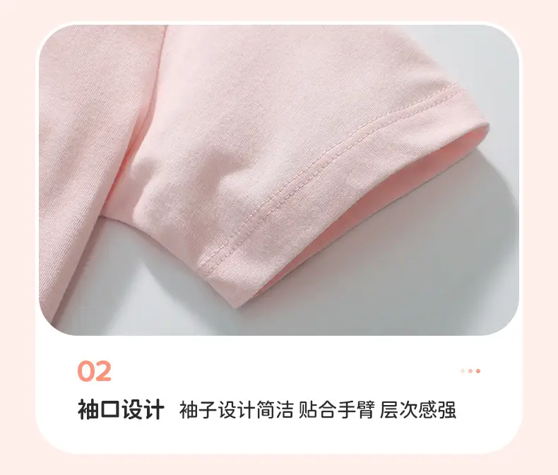 Little Unicorn Girls T-Shirt Pink Cotton Summer — feature 9
