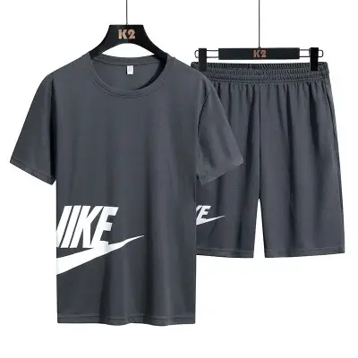 Men Yellow Quick-Drying Sports Suit Large