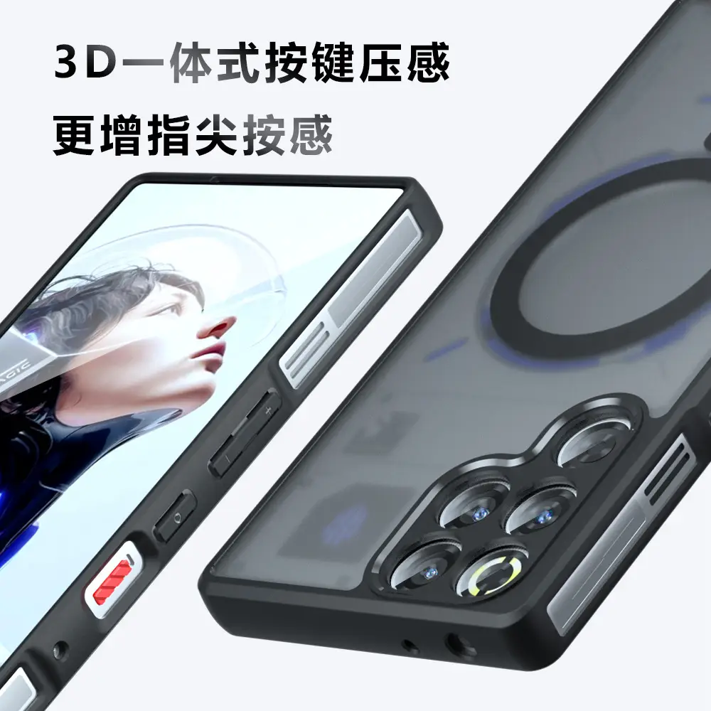Red Magic 11 Pro+ Magnetic Phone Case Anti-Fall Protective - Image 3