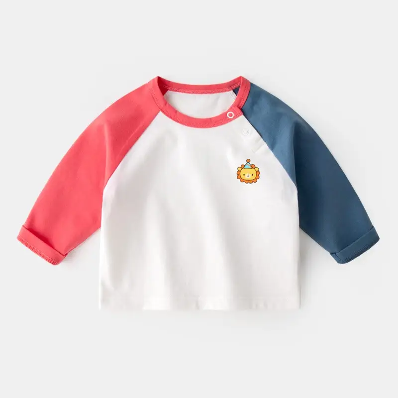 Dudu Baby Long Sleeve T-Shirt Yellow Blue