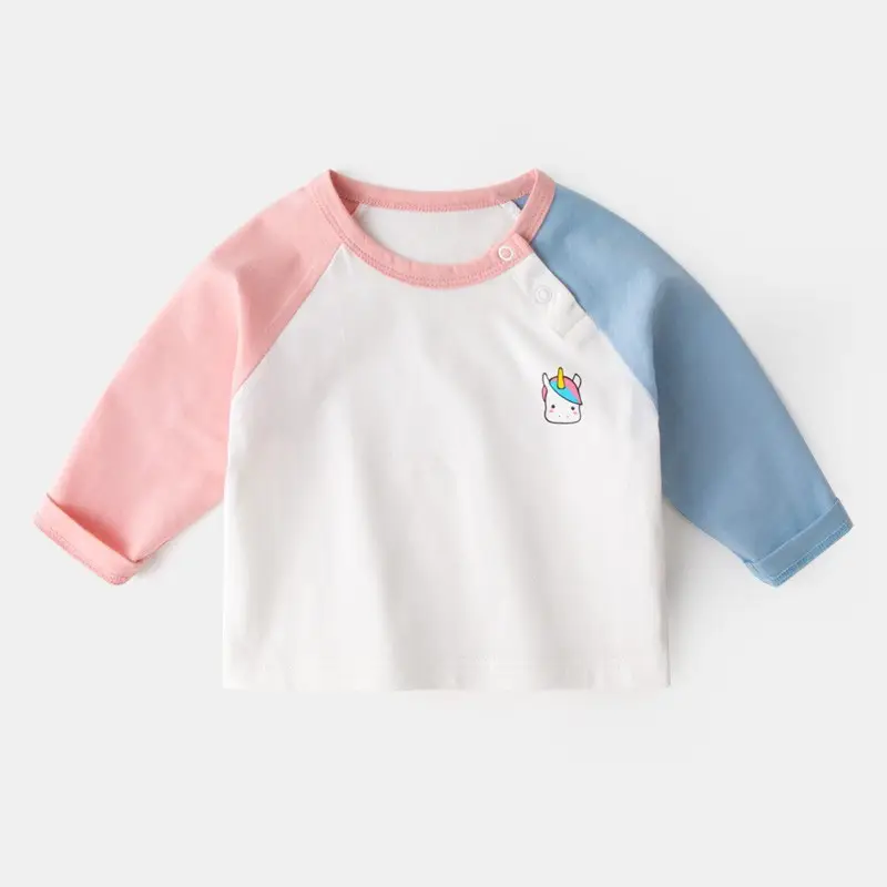 Dudu Baby Long Sleeve T-Shirt Yellow Blue