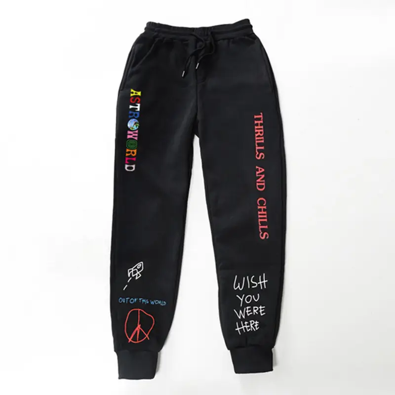 White Boys Sweatpants with "BOB ROY" Print - Image 2