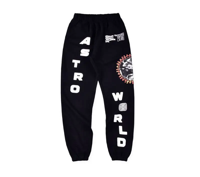 White Boys Sweatpants with "BOB ROY" Print — feature 14