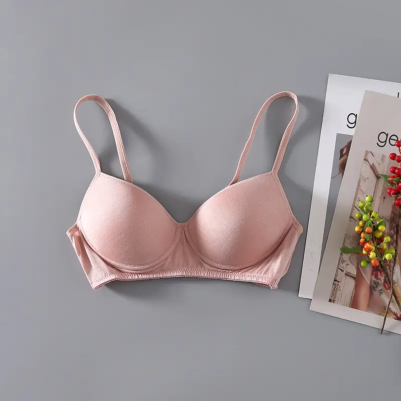 No steel ring thin natural mulberry silk silk sports bra comfortable breathable bra seamless sleep underwear