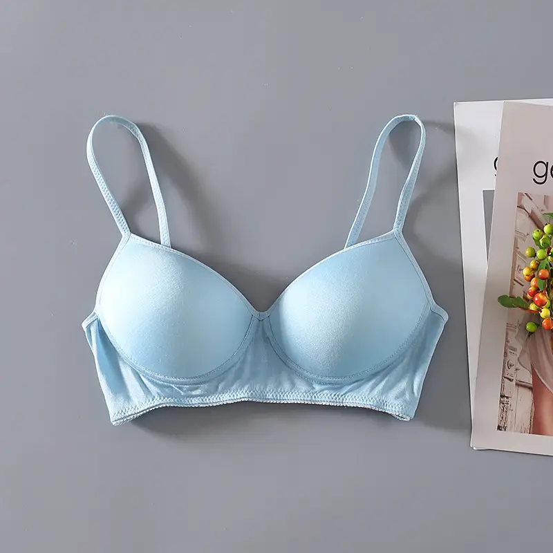 No steel ring thin natural mulberry silk silk sports bra comfortable breathable bra seamless sleep underwear