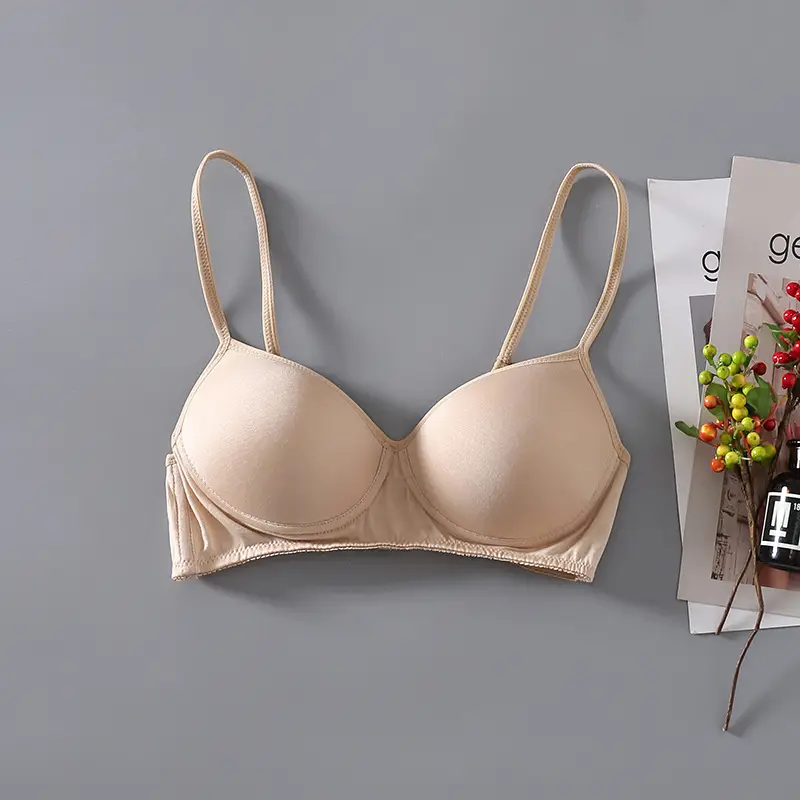 No steel ring thin natural mulberry silk silk sports bra comfortable breathable bra seamless sleep underwear