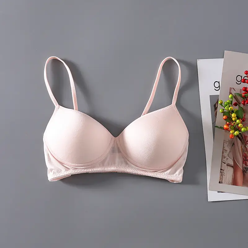 No steel ring thin natural mulberry silk silk sports bra comfortable breathable bra seamless sleep underwear