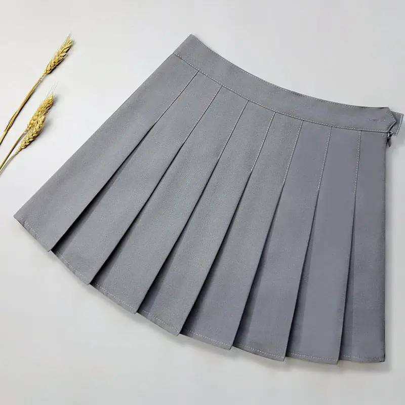 Black Pleated Skirt Four Seasons Women Spring - Image 11