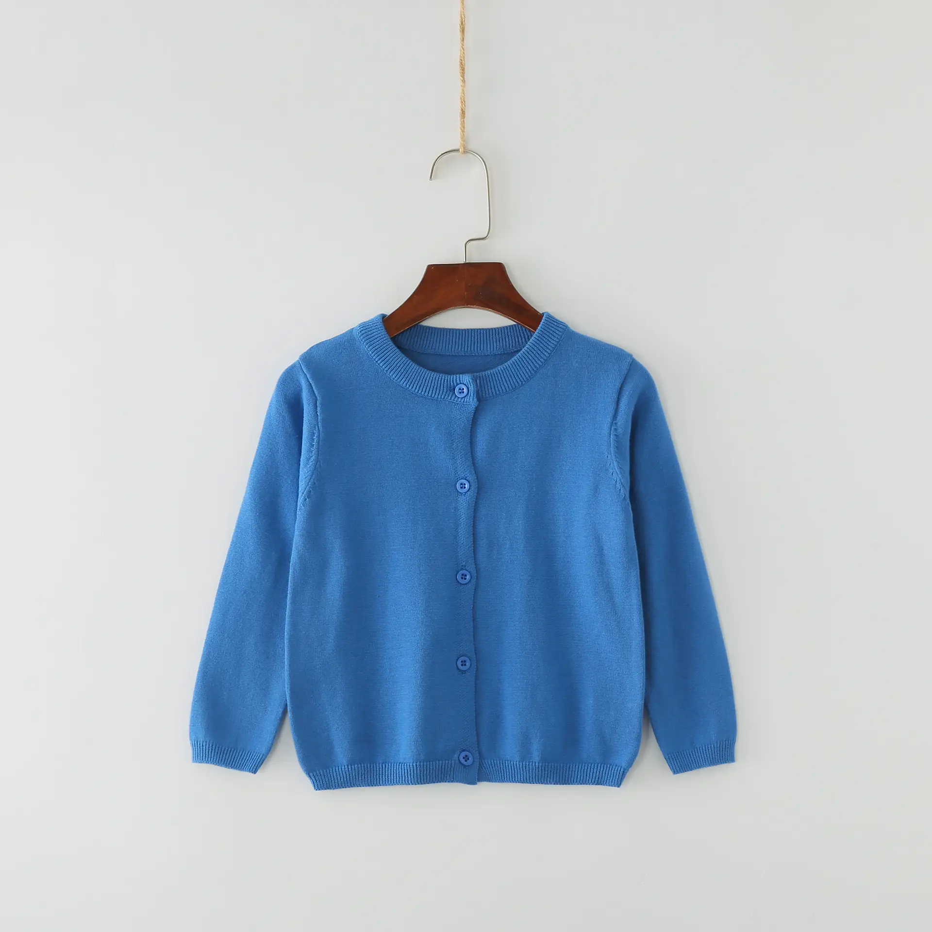 Candy Color Small Cardigan for Girls Spring Autumn Wear - Image 23