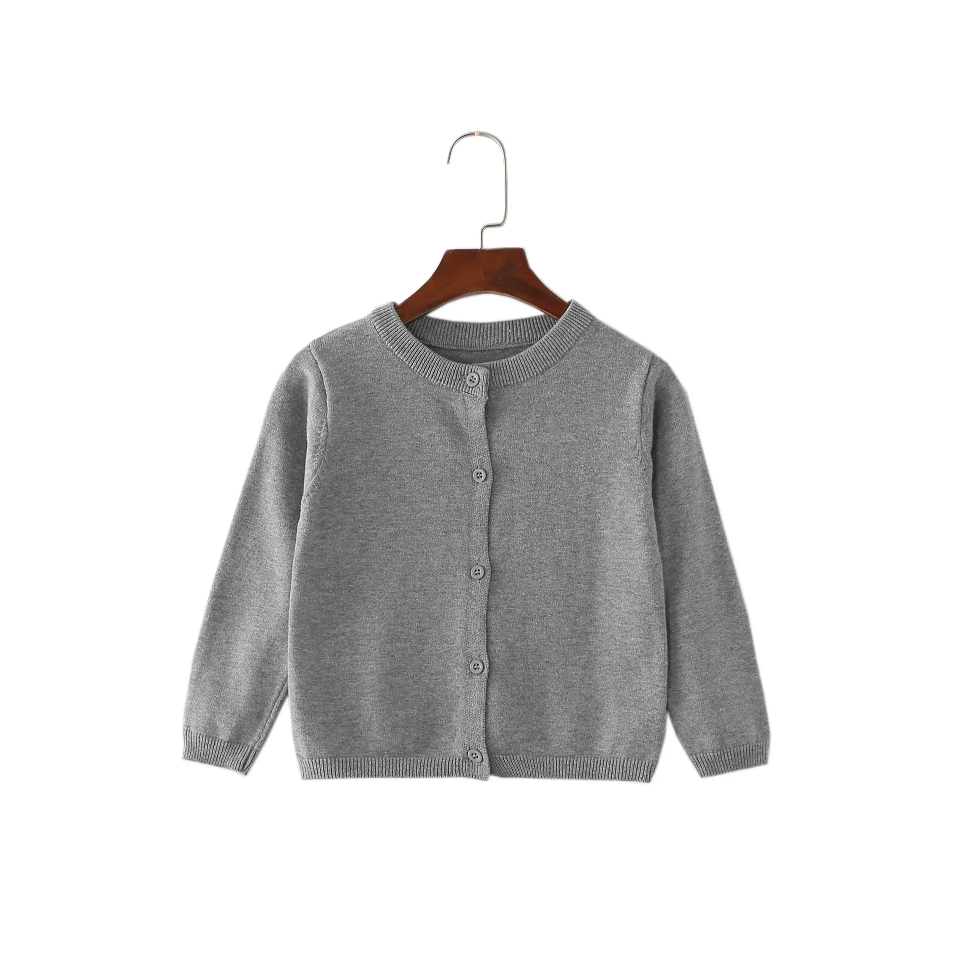 Candy Color Small Cardigan for Girls Spring Autumn Wear - Image 25