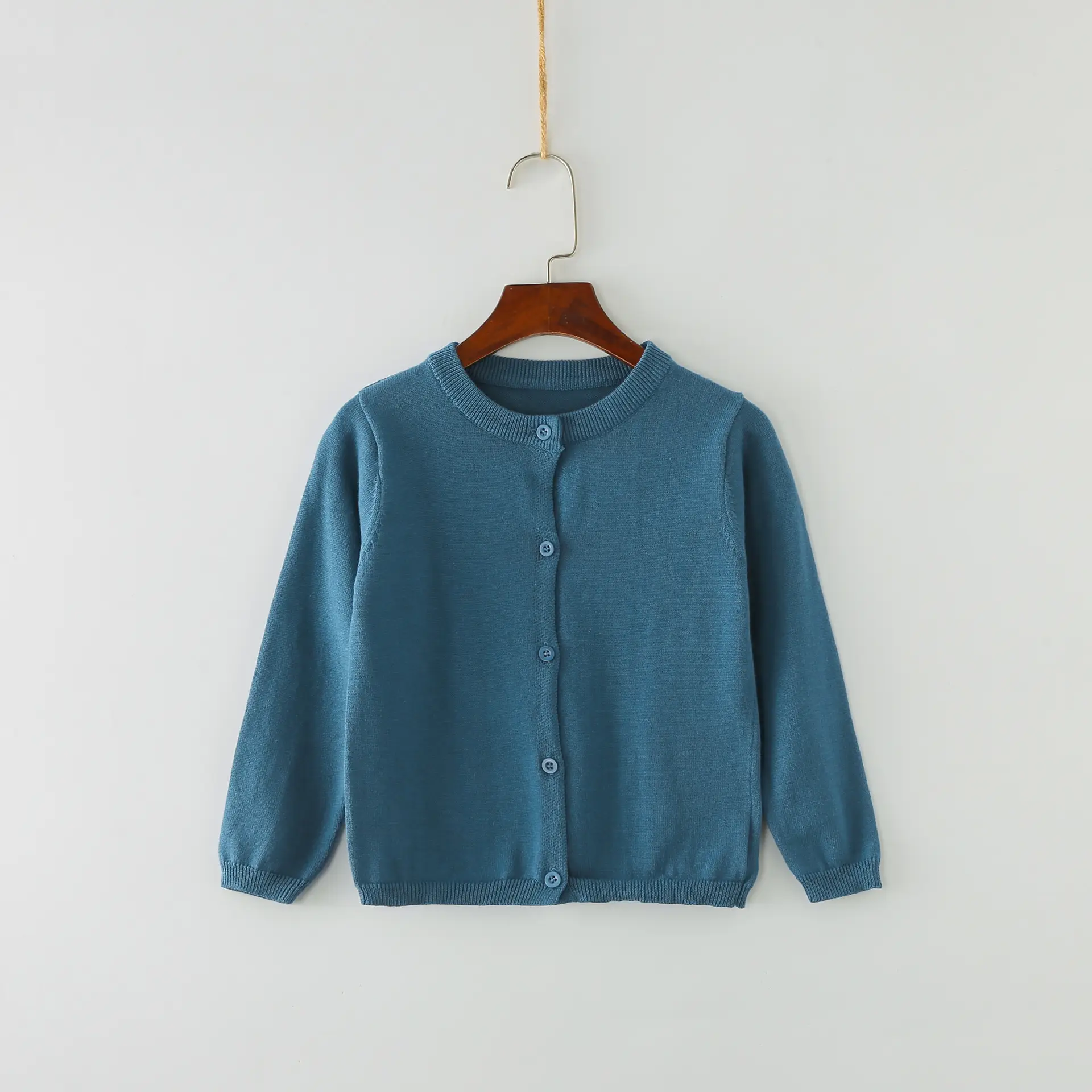 Candy Color Small Cardigan for Girls Spring Autumn Wear - Image 18