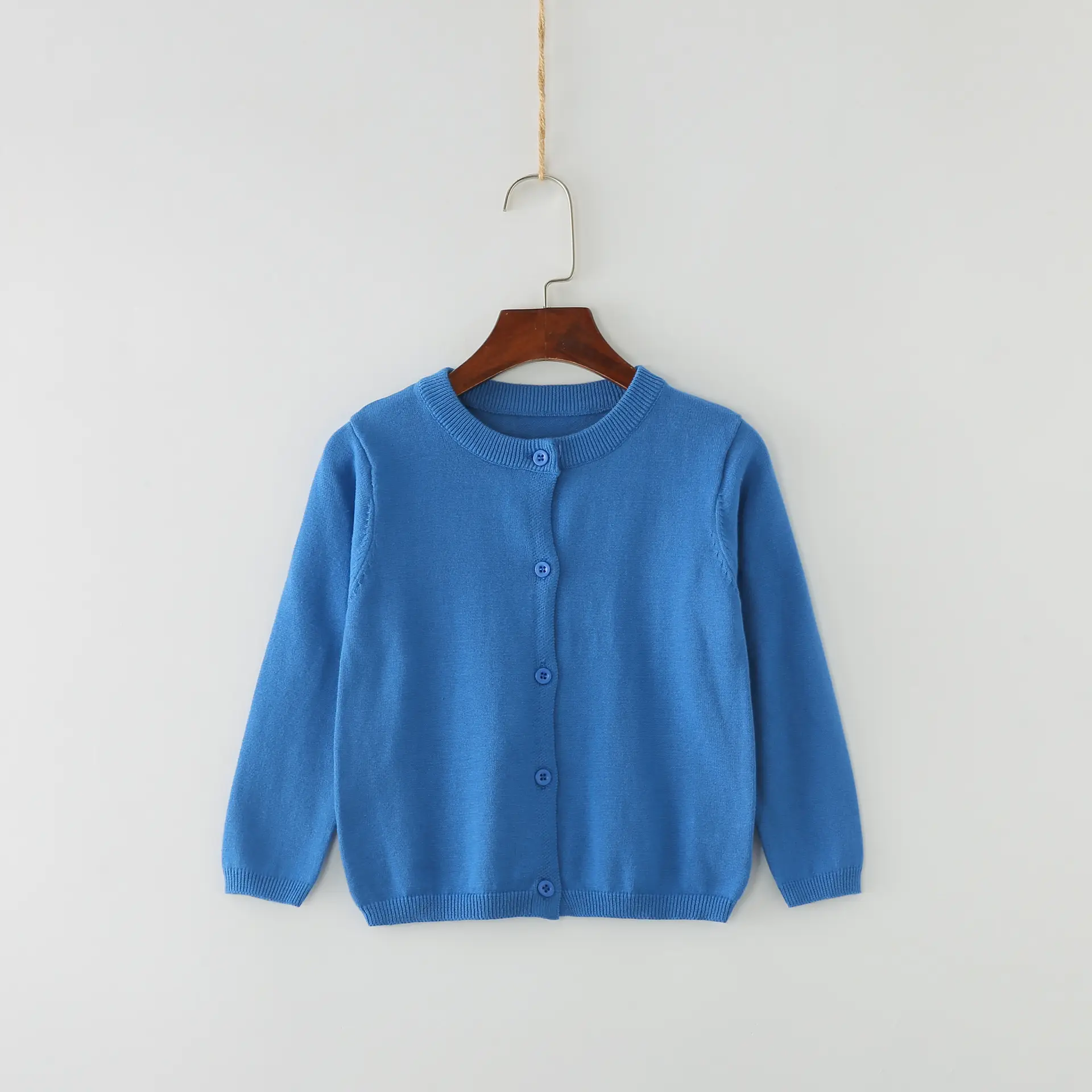 Candy Color Small Cardigan for Girls Spring Autumn Wear - Image 20