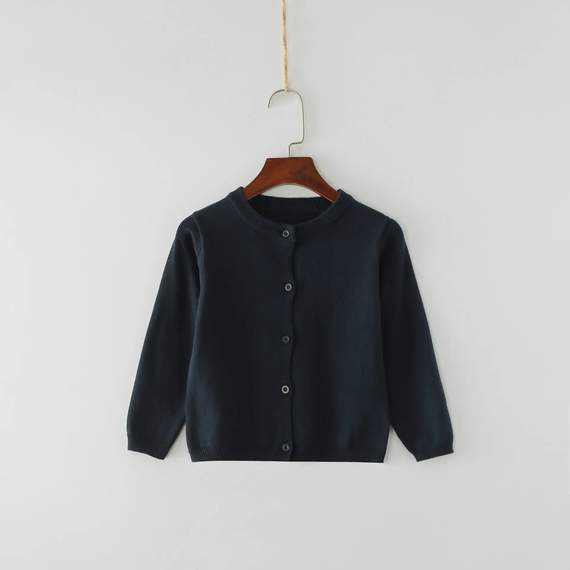 Candy Color Small Cardigan for Girls Spring Autumn Wear - Image 21