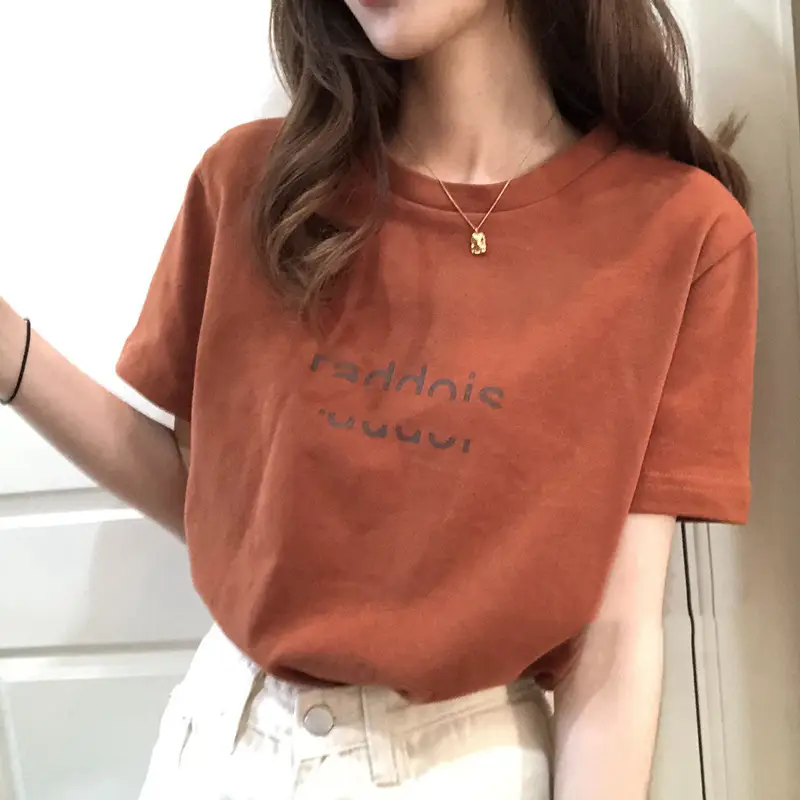 Women's Loose Fit T-Shirt with "Fancy" Print — feature 2