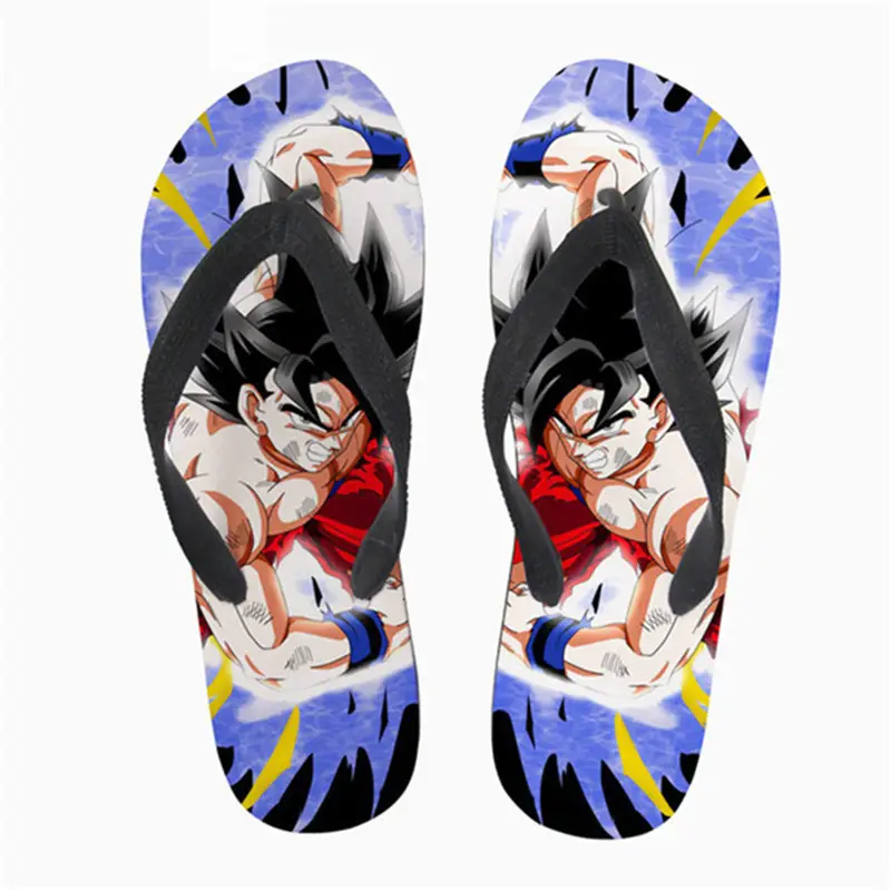 Goku Dragon Ball Super Custom Flip Flops Large Size