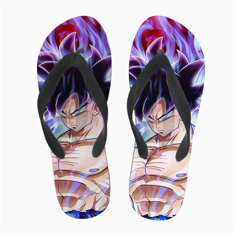 Goku Dragon Ball Super Custom Flip Flops Large Size