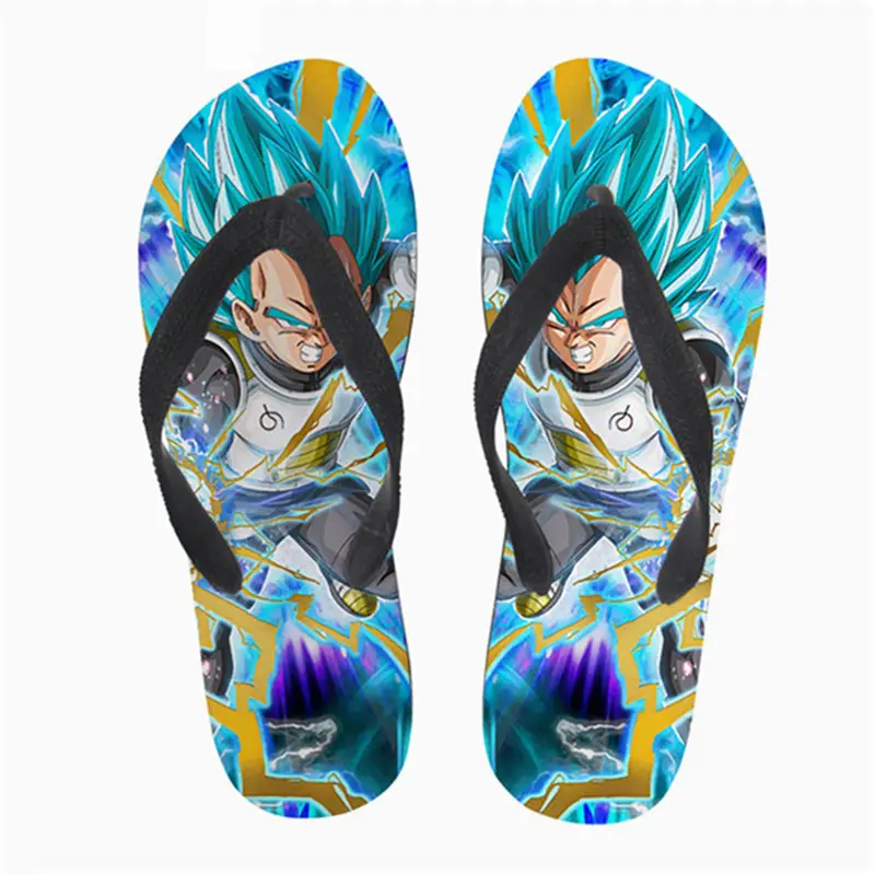 Goku Dragon Ball Super Custom Flip Flops Large Size