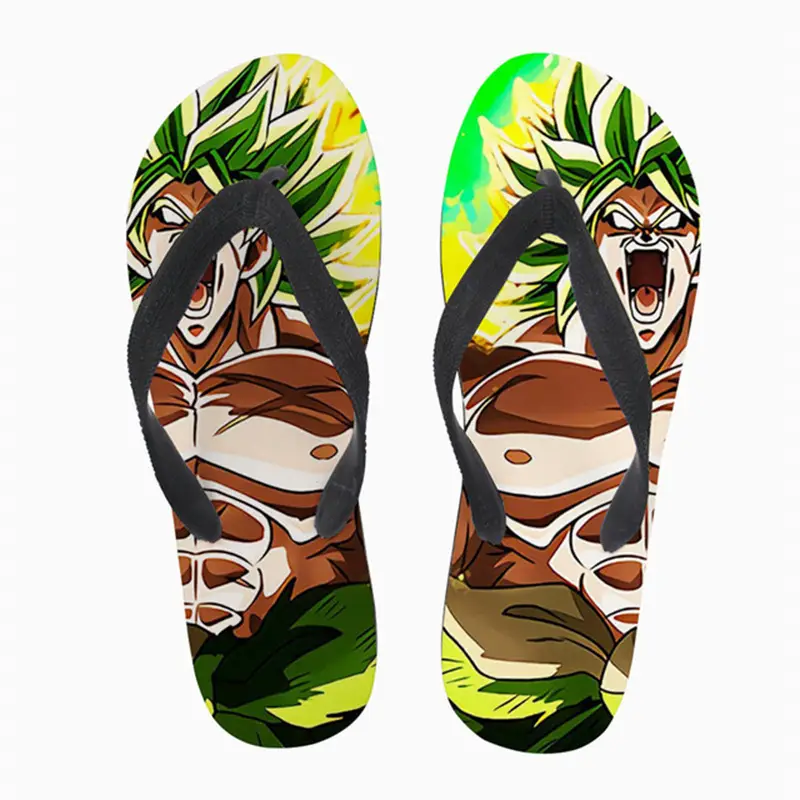 Goku Dragon Ball Super Custom Flip Flops Large Size