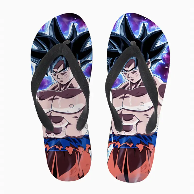 Goku Dragon Ball Super Custom Flip Flops Large Size