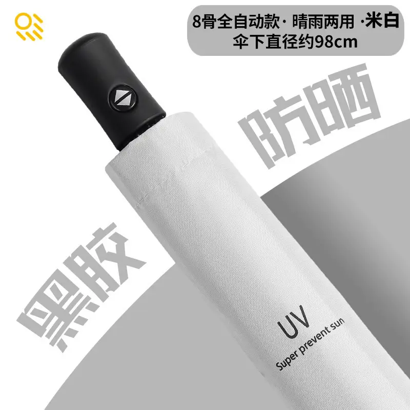 Automatic Newspaper Umbrella for Men Women Sunny Sun Umbrella - Image 14
