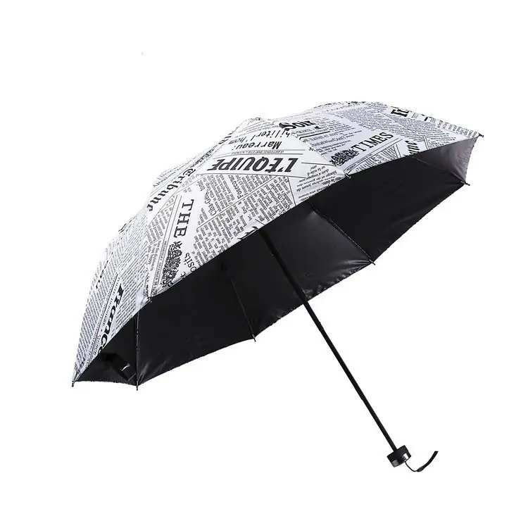 Automatic Newspaper Umbrella for Men Women Sunny Sun Umbrella - Image 21