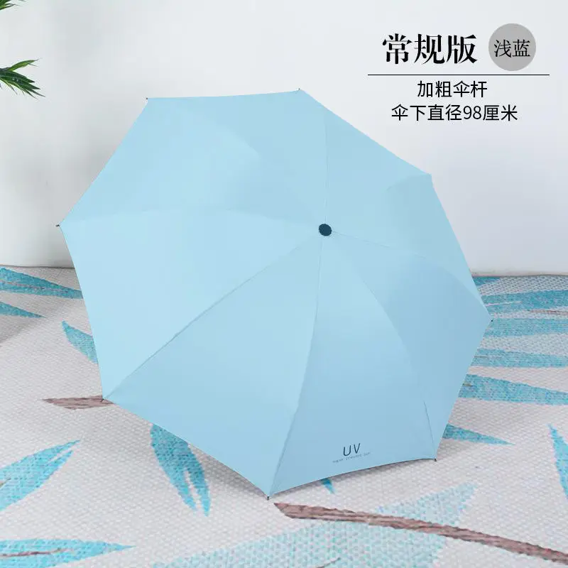 Automatic Newspaper Umbrella for Men Women Sunny Sun Umbrella - Image 25